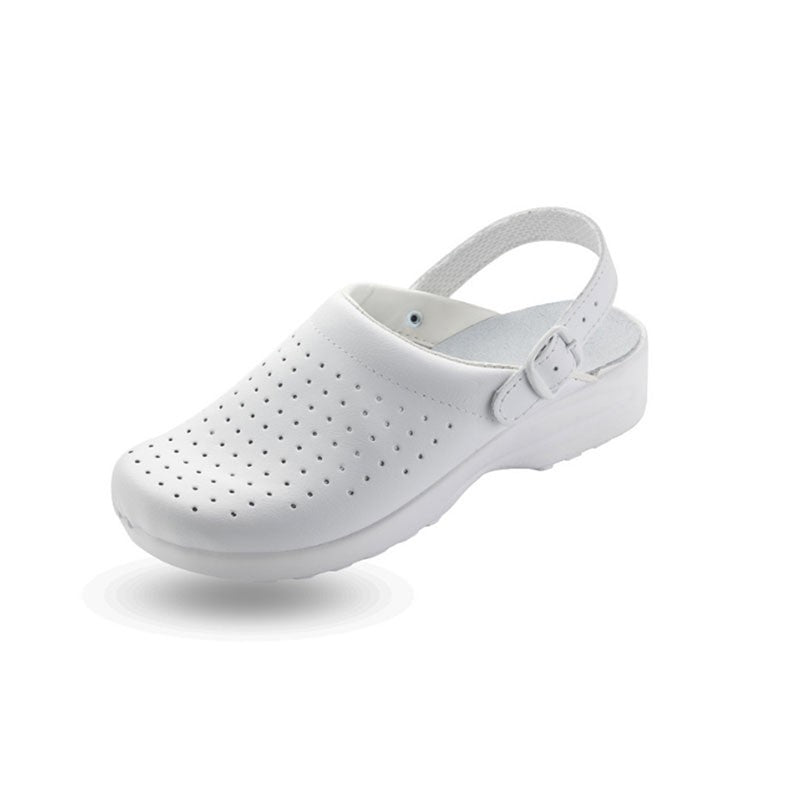 Bora White Medical Clogs with Vents - NORDWAYS
