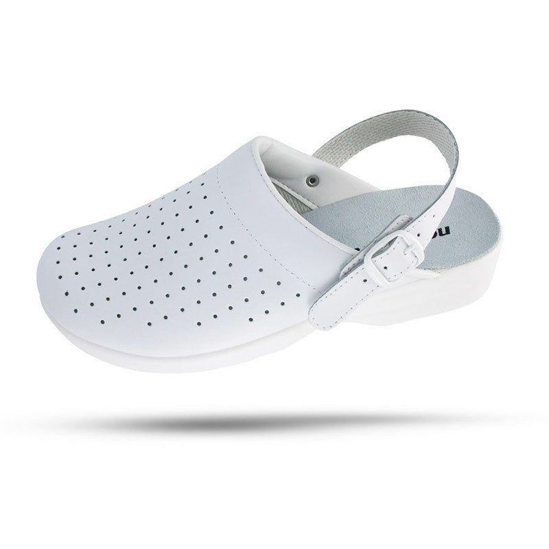 Bora White Medical Clogs with Vents - NORDWAYS