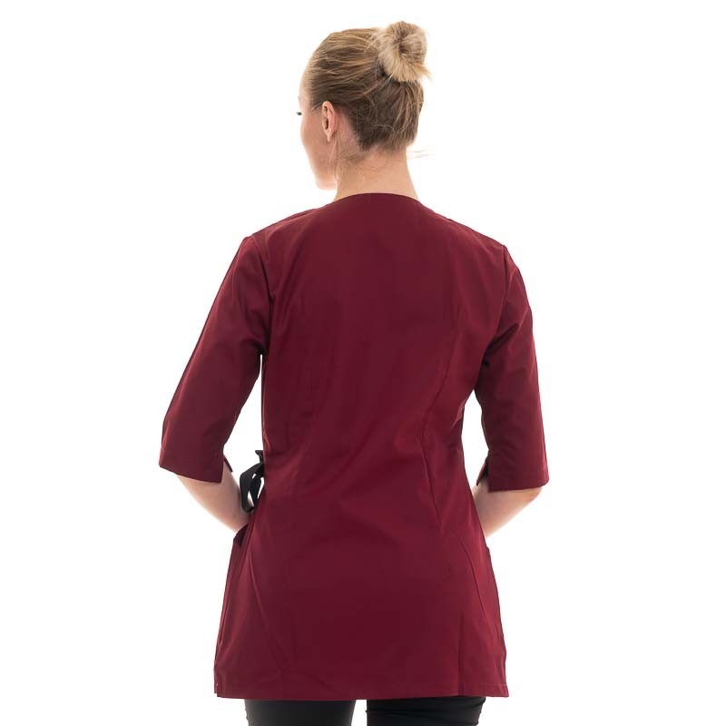 Women's Bordeaux Beautician Tunic 