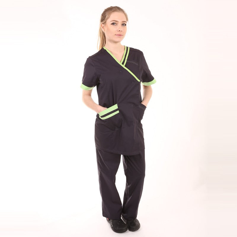 Women's Short Sleeve Blouse Lilee Charcoal Grey 