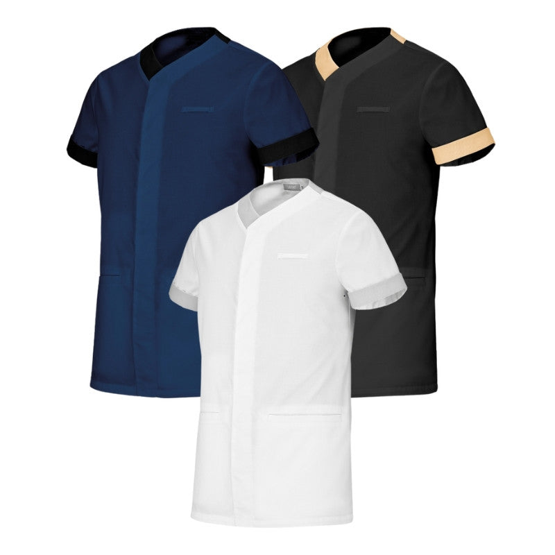Men's Short Sleeve Medical Tunic Delasse