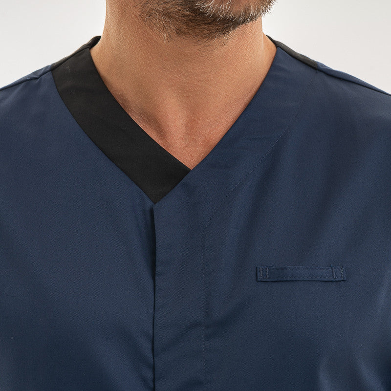Men's Short Sleeve Medical Tunic Delasse