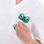 Unisex Medical Tunic Frog Pattern V-Neck Washable at 75° 