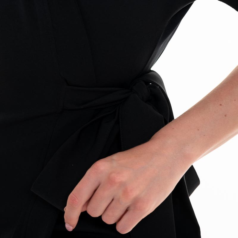 Women's Aesthetic Tunic Black Kimono 