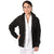 Women's White or Black Zipped Work Jacket